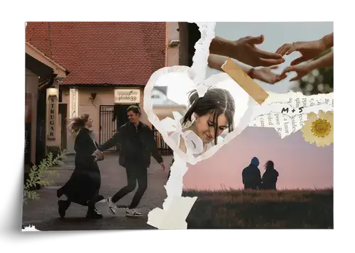 Scrapbook fotocollage favoriete momenten