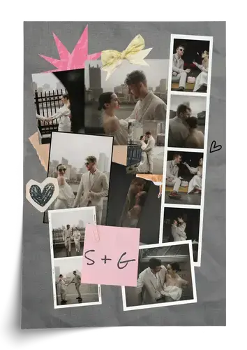 Scrapbook-Sunny bruiloft en verloving
