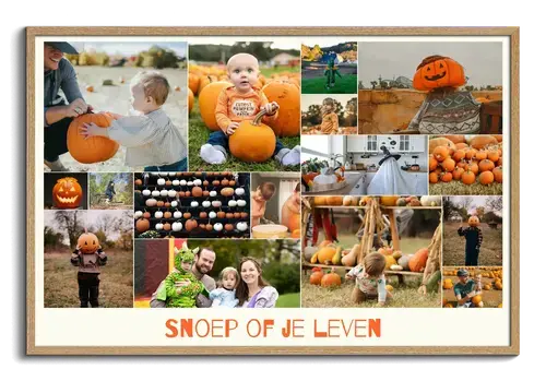 Halloween Foto-Collages met Teksten