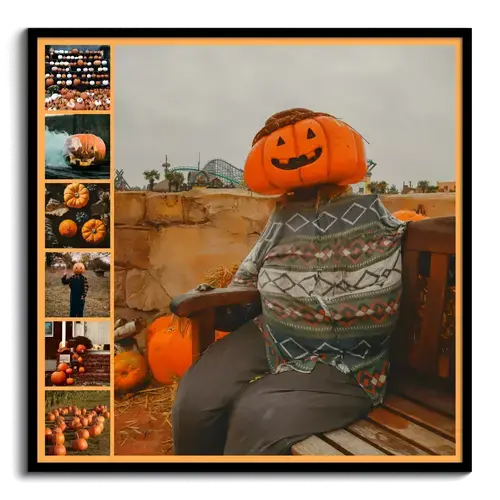 Halloween Foto-Collages met Teksten