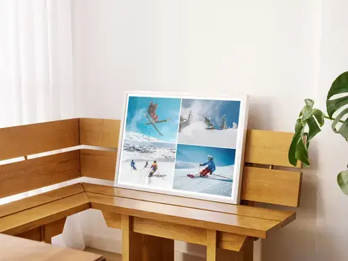 Wintercollages: Landschappen & Familieactiviteiten