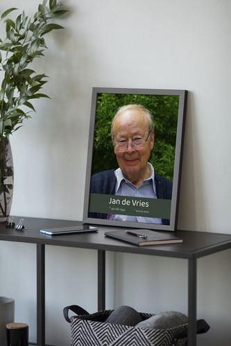 Creëer jouw gepersonaliseerd rouwportret als dierbare herinnering