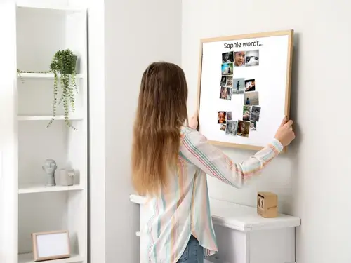 Fotocollage Cijfer 5 met Foto's Aanpasbaar