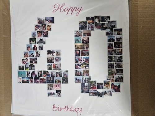 Klantfoto van Berki voor beoordeling Fotocollage als download