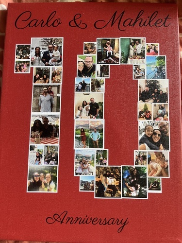 Klantfoto van Carlo voor beoordeling Afdruk Fotocollage Canvas 30x40cm