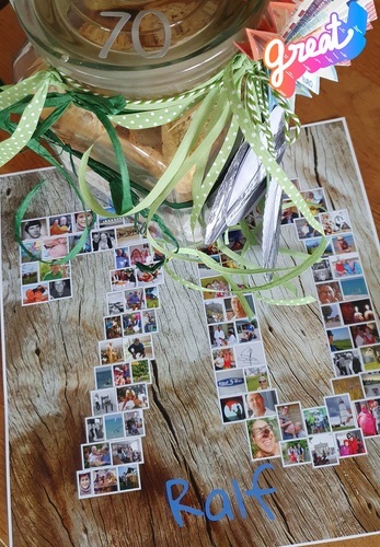 Klantfoto van Christina voor beoordeling Fotocollage als download