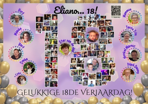 Klantfoto van Danny voor beoordeling Fotocollage als download
