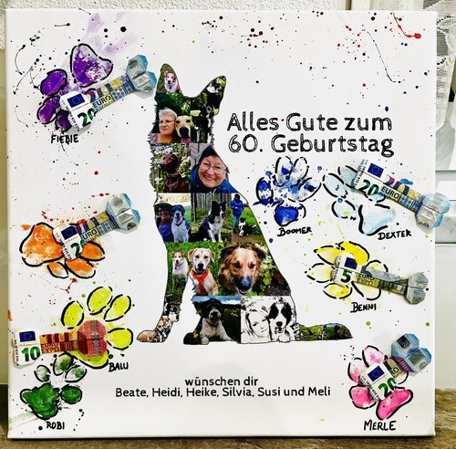 Klantfoto van Melanie voor beoordeling Afdruk Fotocollage Canvas 40x40cm