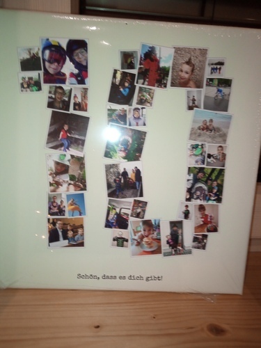Klantfoto van Petra voor beoordeling Afdruk Fotocollage Canvas 30x30cm