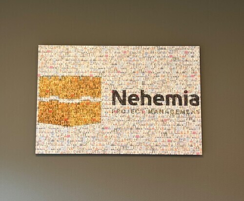 Klantfoto van Pierre voor beoordeling Afdruk Fotomozaïek [Online] Dibond 90x60cm