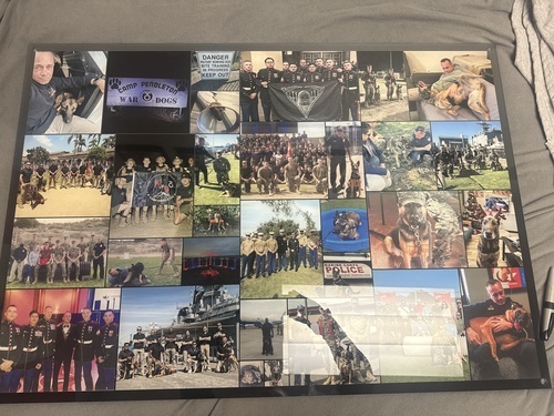 Klantfoto van Robert voor beoordeling Afdruk Fotocollage Acryl 40x28"