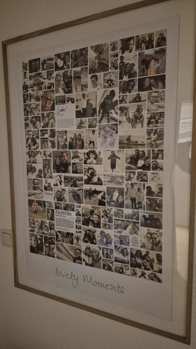 Klantfoto van Stefanie voor beoordeling Afdruk Fotocollage Poster 60x90cm