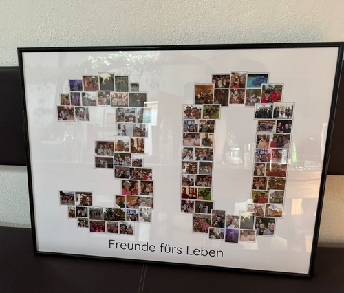 Klantfoto van Theresa voor beoordeling Afdruk Fotocollage Poster 80x60cm