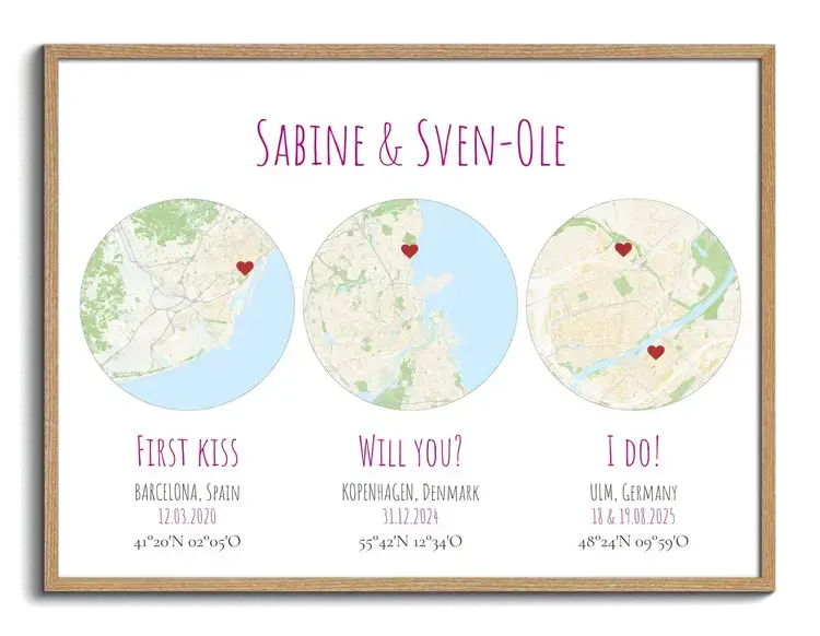 Drie ronden plattegronden: Eerste Kus & Meer