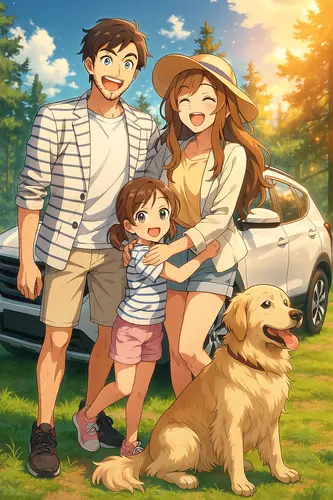 Foto omgezet in Anime-stijl