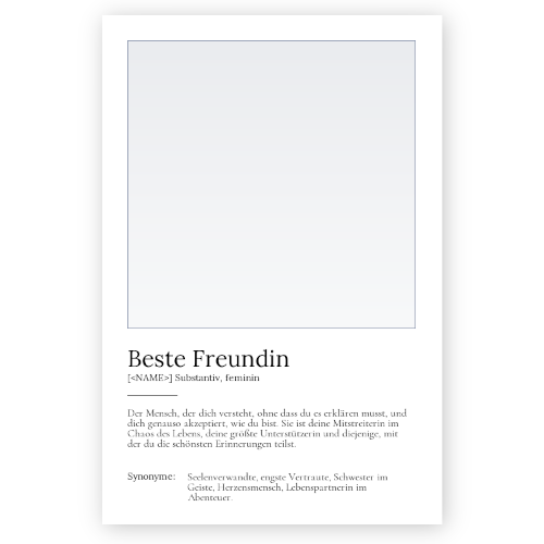 Definitieposter